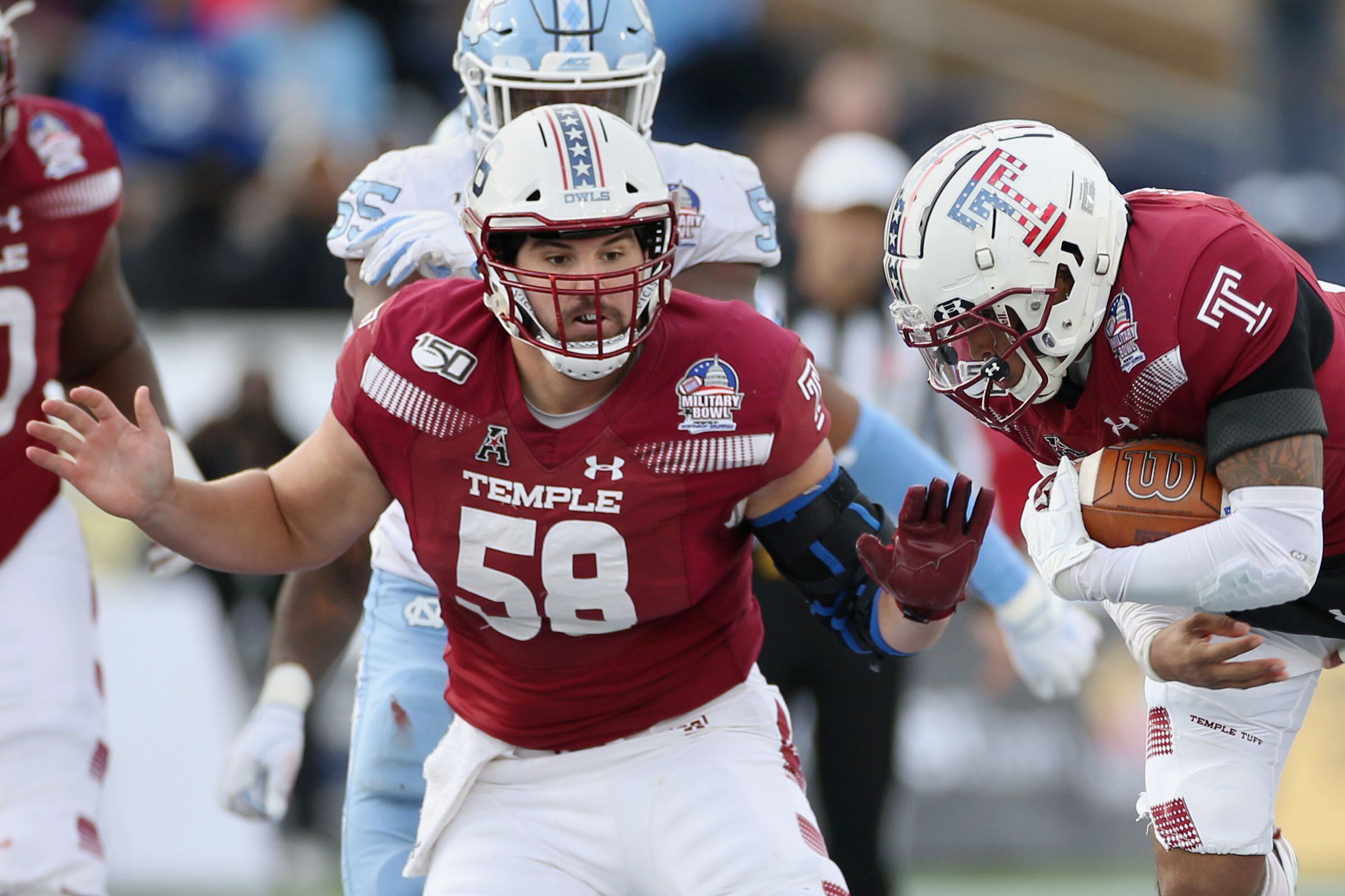 William Kwenkeu Named AAC Defensive Player of the Week - Temple