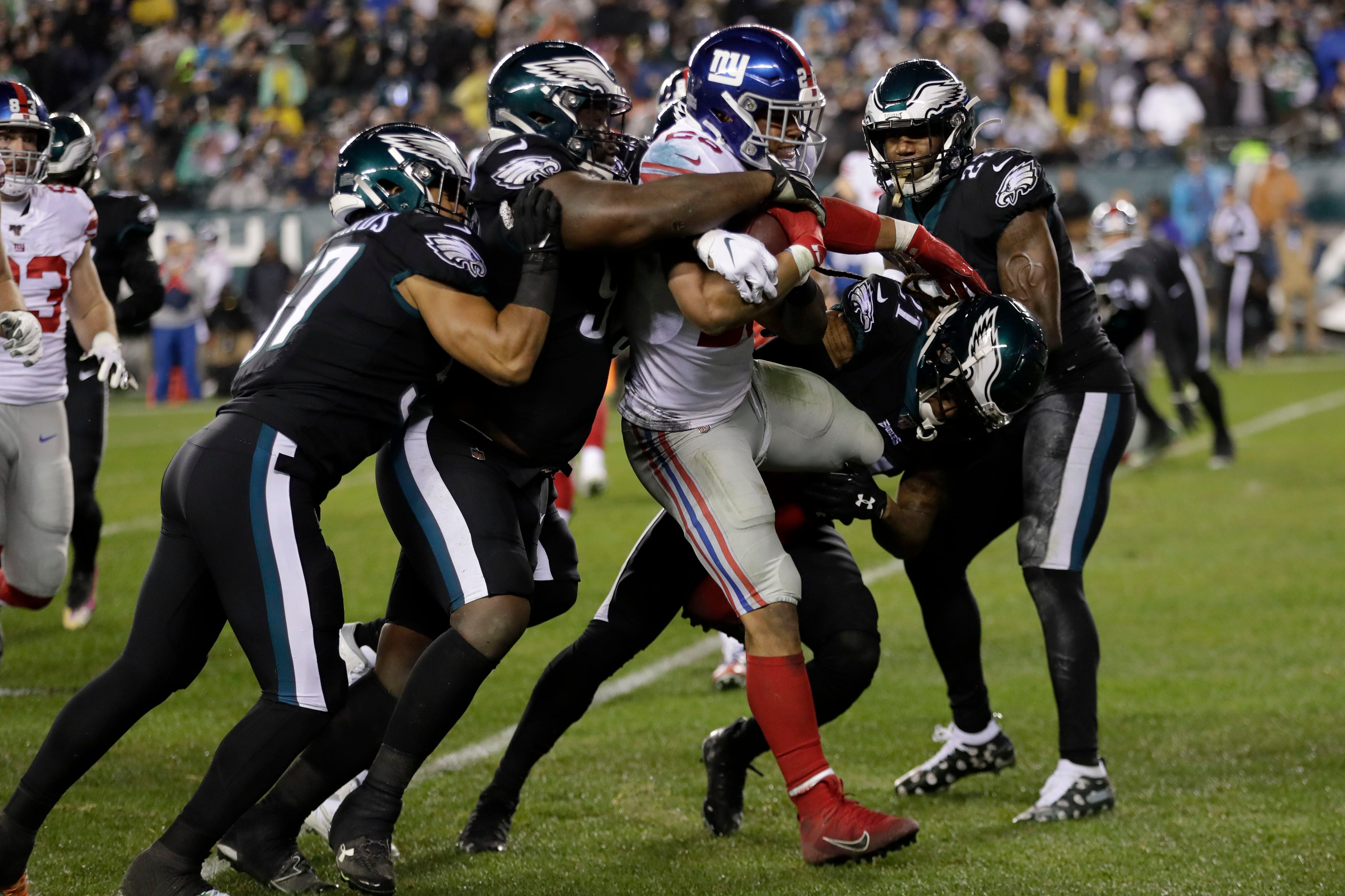 Giants vs. Eagles final score: New York falls, 34-10, to Philly - Big Blue  View