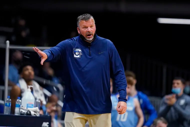 Creighton coach Greg McDermott, pictured on Jan. 16 against Butler, apologized Tuesday for racially insensitive remarks he made following a loss to Xavier on Saturday. Both the school and the Big East released statements critical of McDermott's conduct.