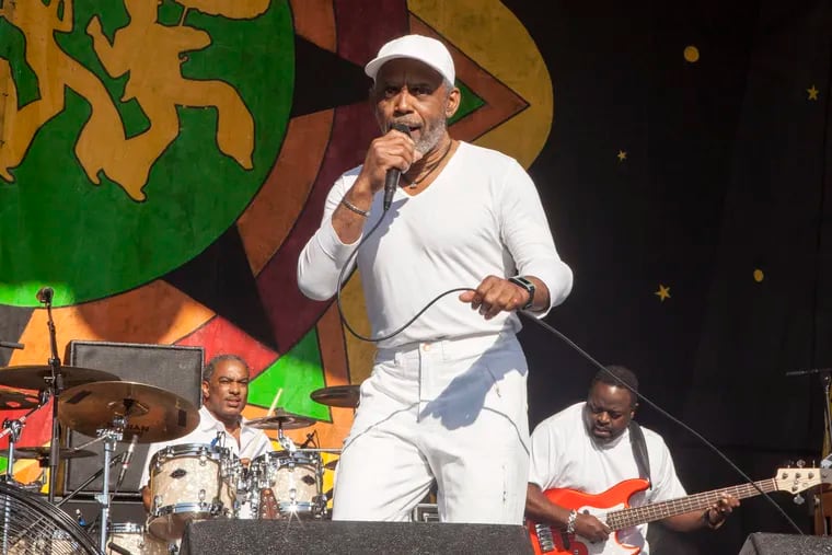 Frankie Beverly, 77, has died, his family announced on Wednesday. In this photo he performs at the 2024 New Orleans Jazz and Heritage Festival in New Orleans. (Photo by Barry Brecheisen/Invision/AP, File)