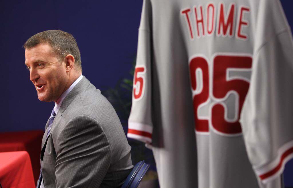 Jim Thome signs one-year deal with Phillies – The Times Herald