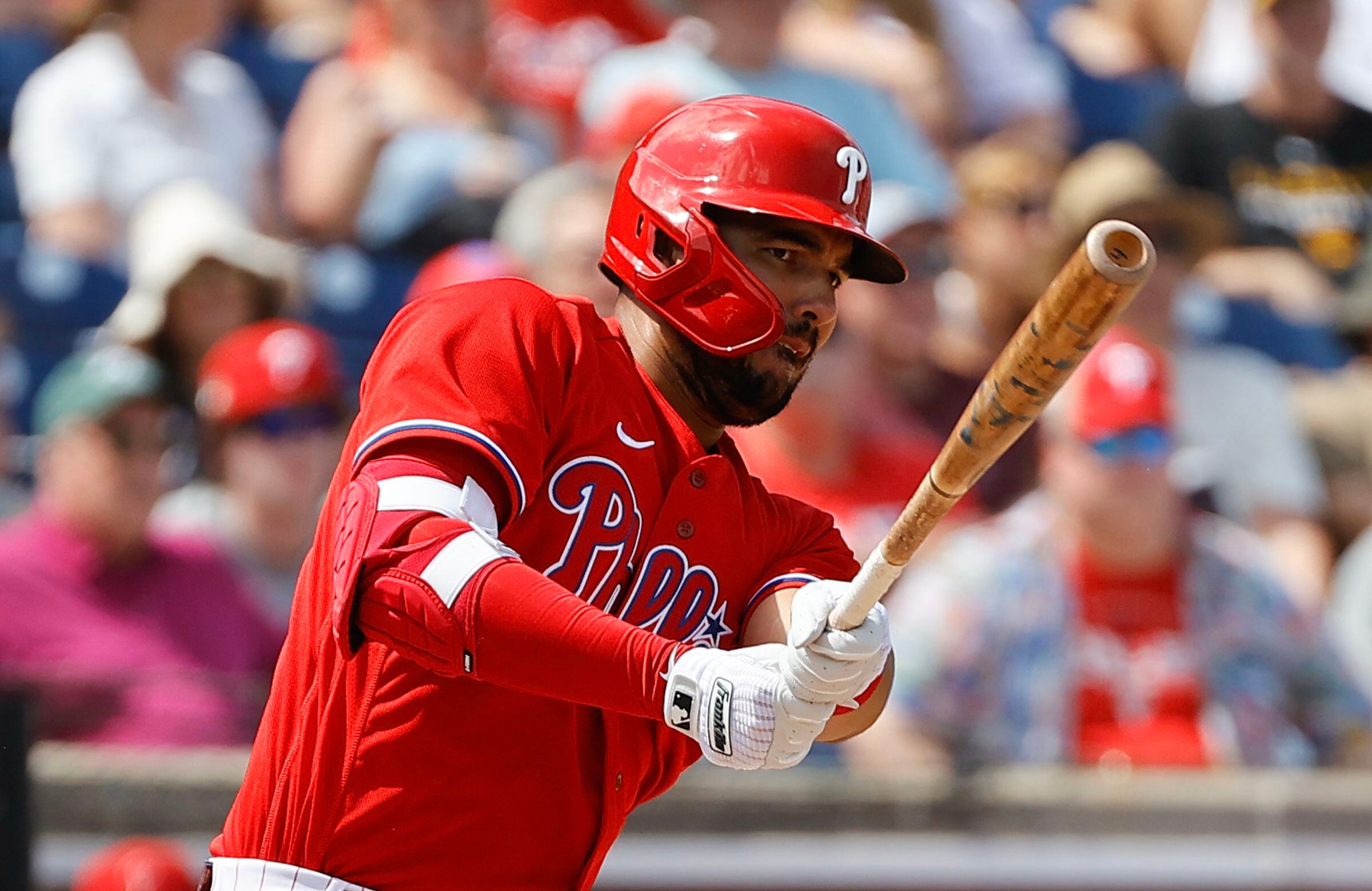 Phillies slugger Darick Hall salutes the superheroes in his life – NBC