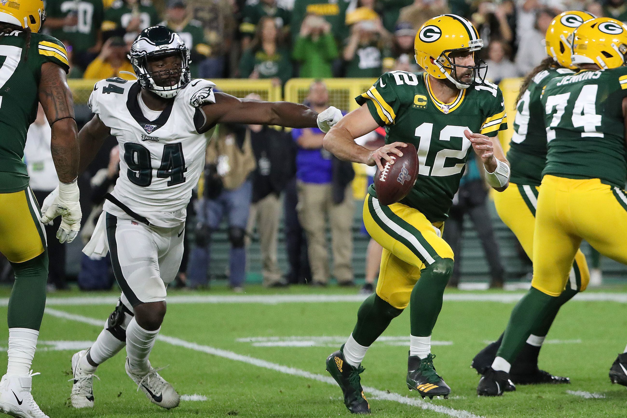 Aaron Rodgers' NFL MVP odds hit season high after win over Baltimore