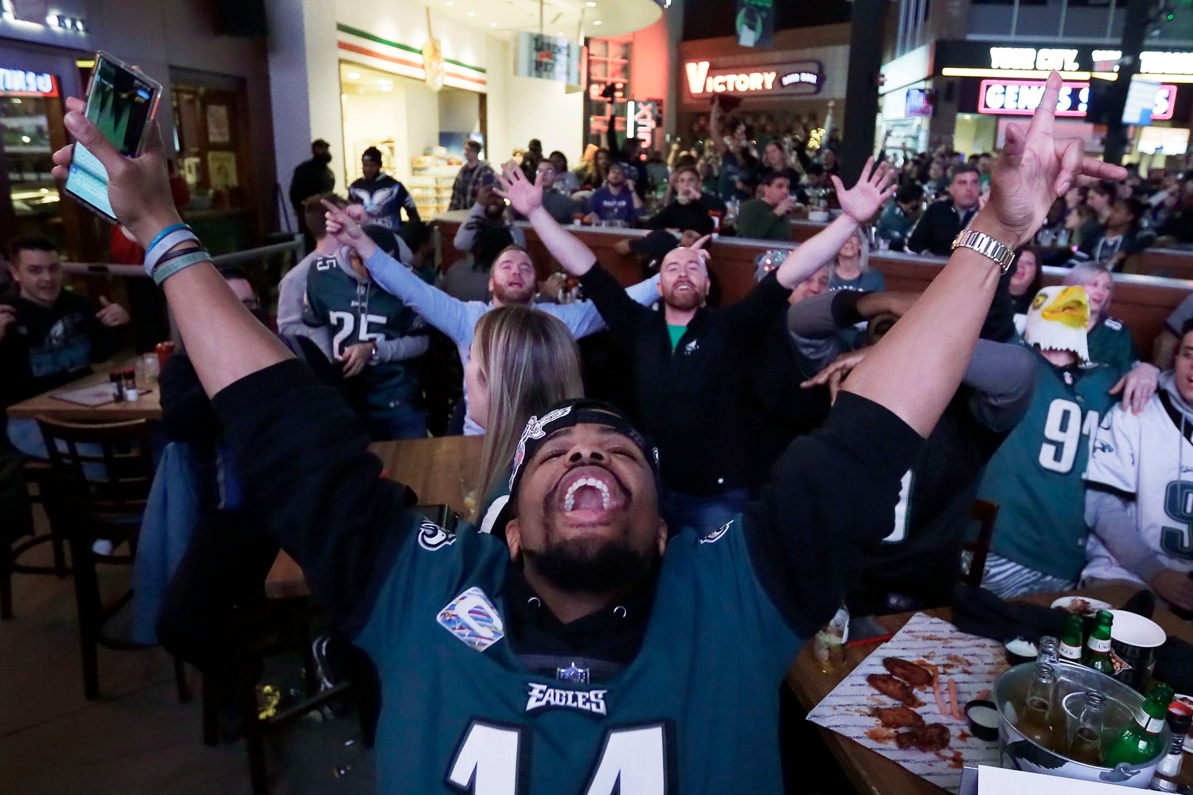 Philadelphia Eagles Game Day Pool Party