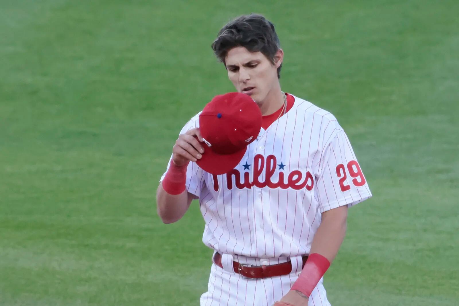 Philadelphia Phillies' Pitcher Connor Brogdon, Infielder Nick Maton to  Begin Rehab Assignments - Sports Illustrated Inside The Phillies