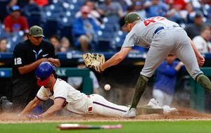 Aaron Nola, Kyle Schwarber power Phillies past Cubs 12-3 to snap 5-game  skid