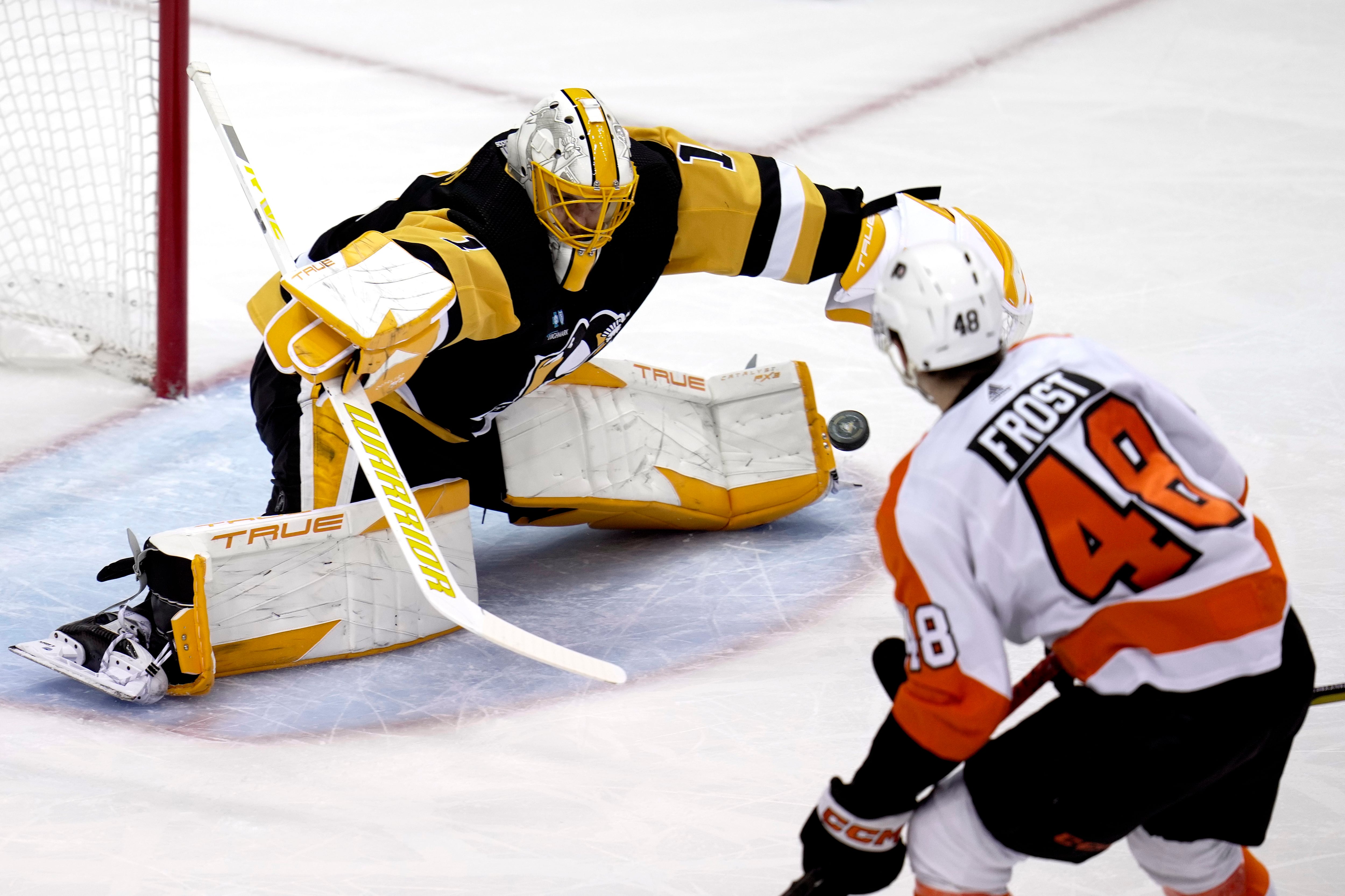 Rakell, Penguins beat Flyers 4-2 in Letang's 1,000th game