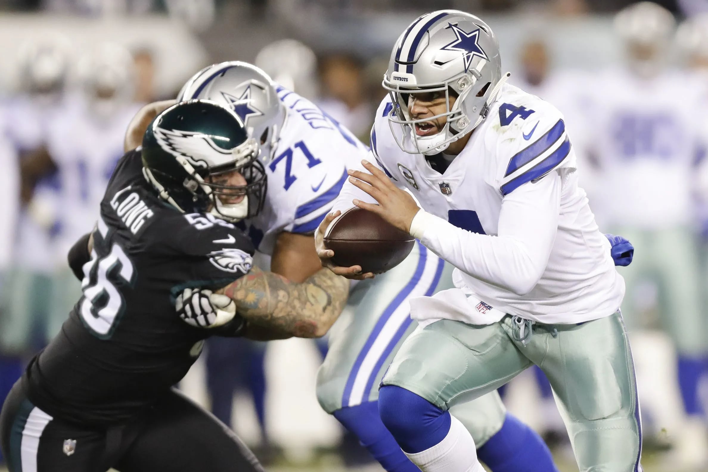 Jason Peters walks back Cowboys comments from few years ago, using