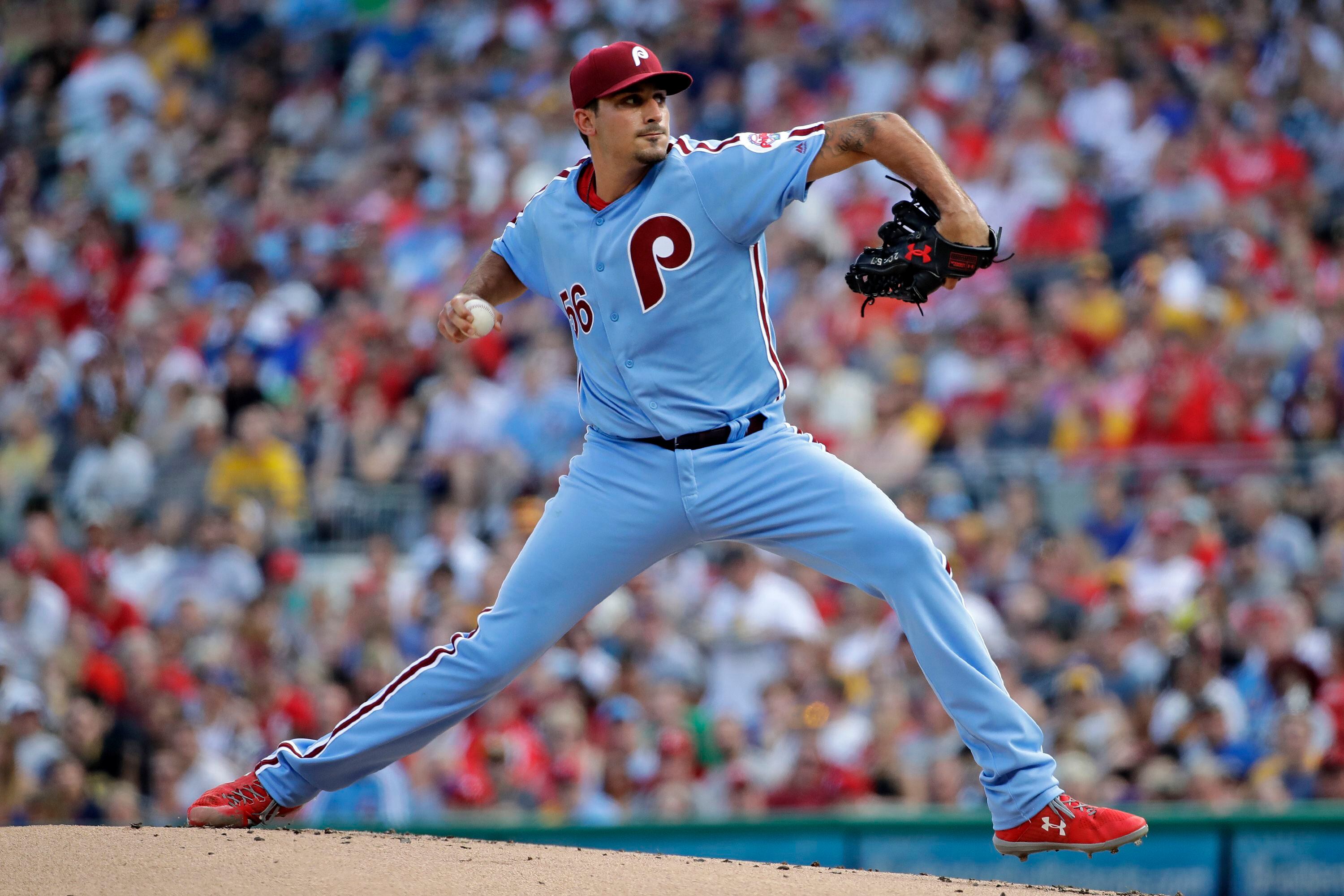 Phillies' Zach Eflin, reinvented as a reliever, is boosting a