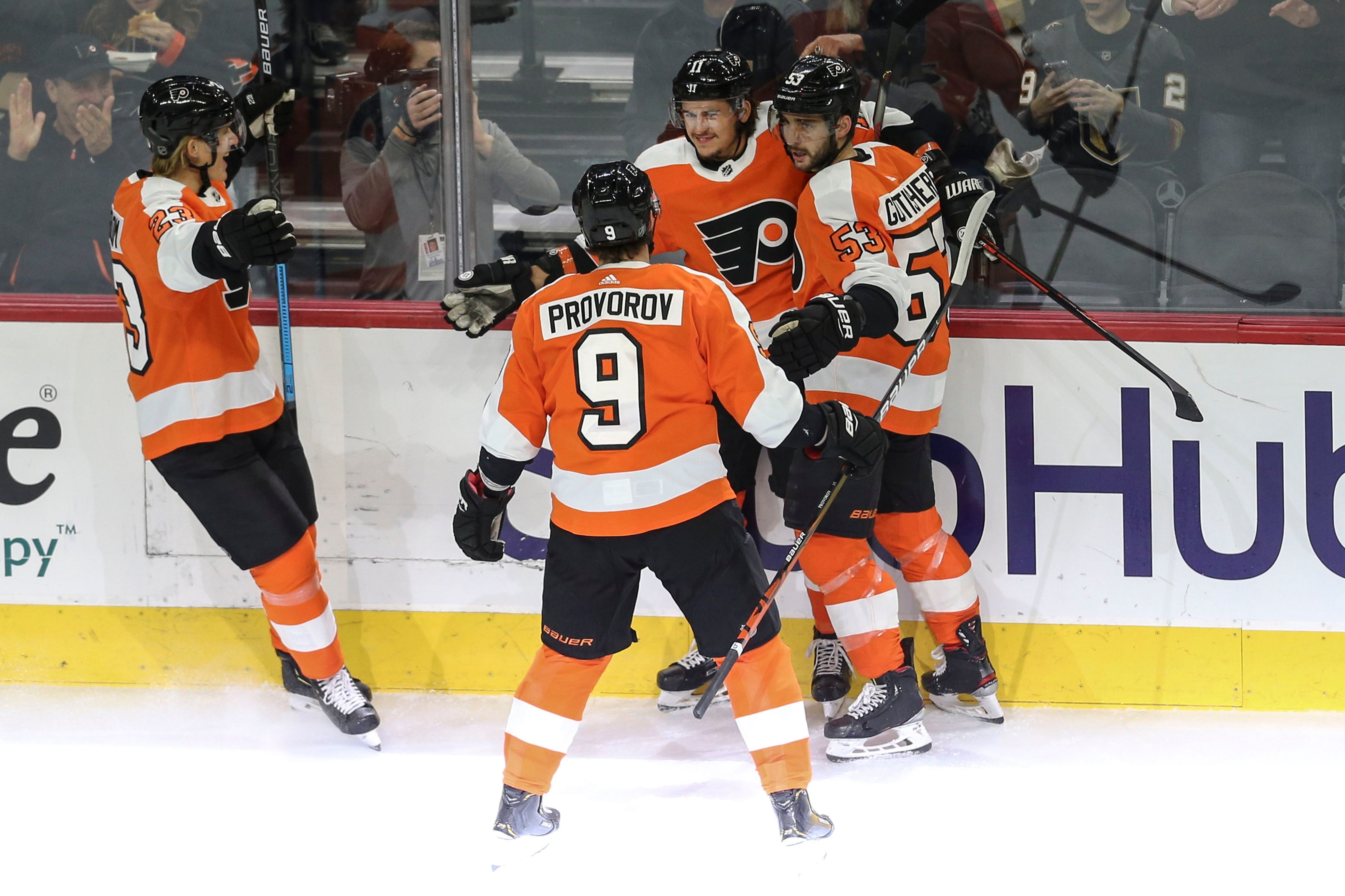 Flyers coach Alain Vigneault asked Claude Giroux, Jake Voracek