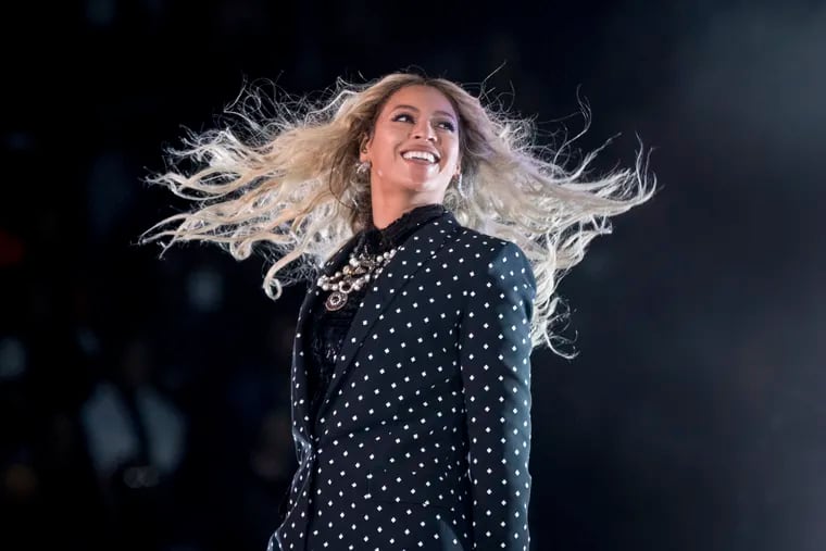 Beyonce performs at a Get Out the Vote concert for Democratic presidential candidate Hillary Clinton in Cleveland in 2016.