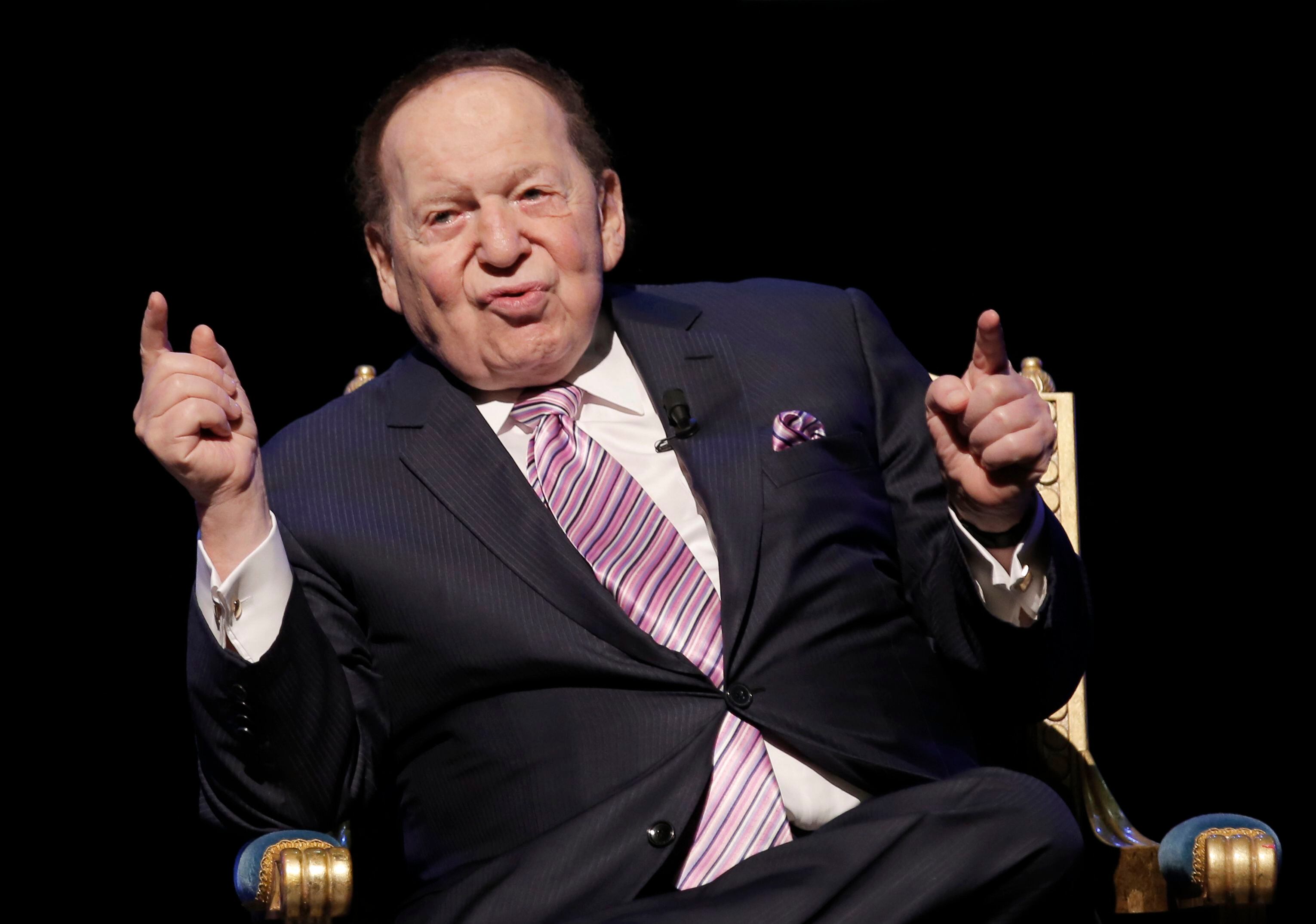 Without Adelson, Las Vegas Sands posts $299 million loss - The San Diego  Union-Tribune