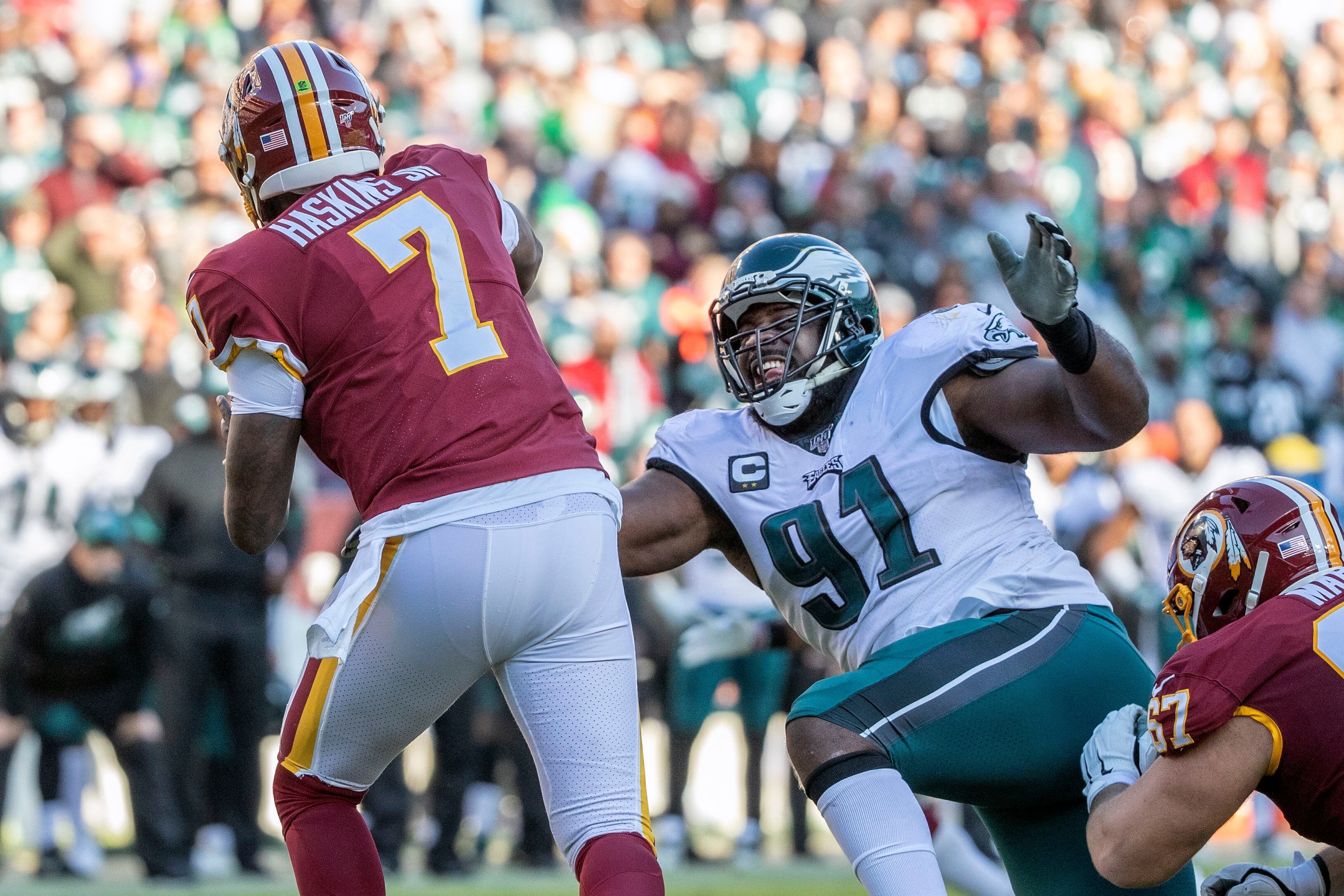 Eagles defensive tackle Fletcher Cox feels he gets slighted in top