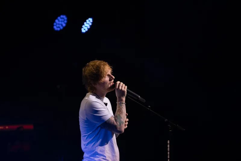 Ed Sheeran at the Met Philadelphia Review and setlist of intimate