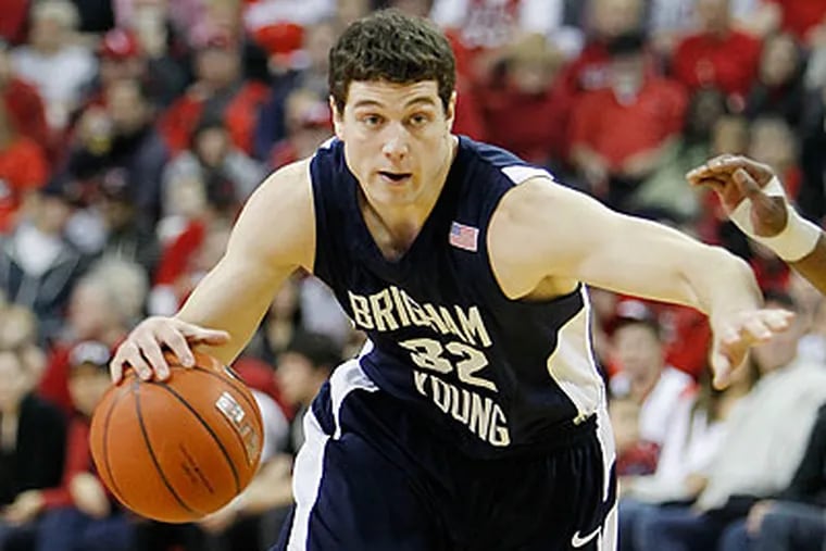 Jimmer Fredette Posts Up at Provo Secondary Schools