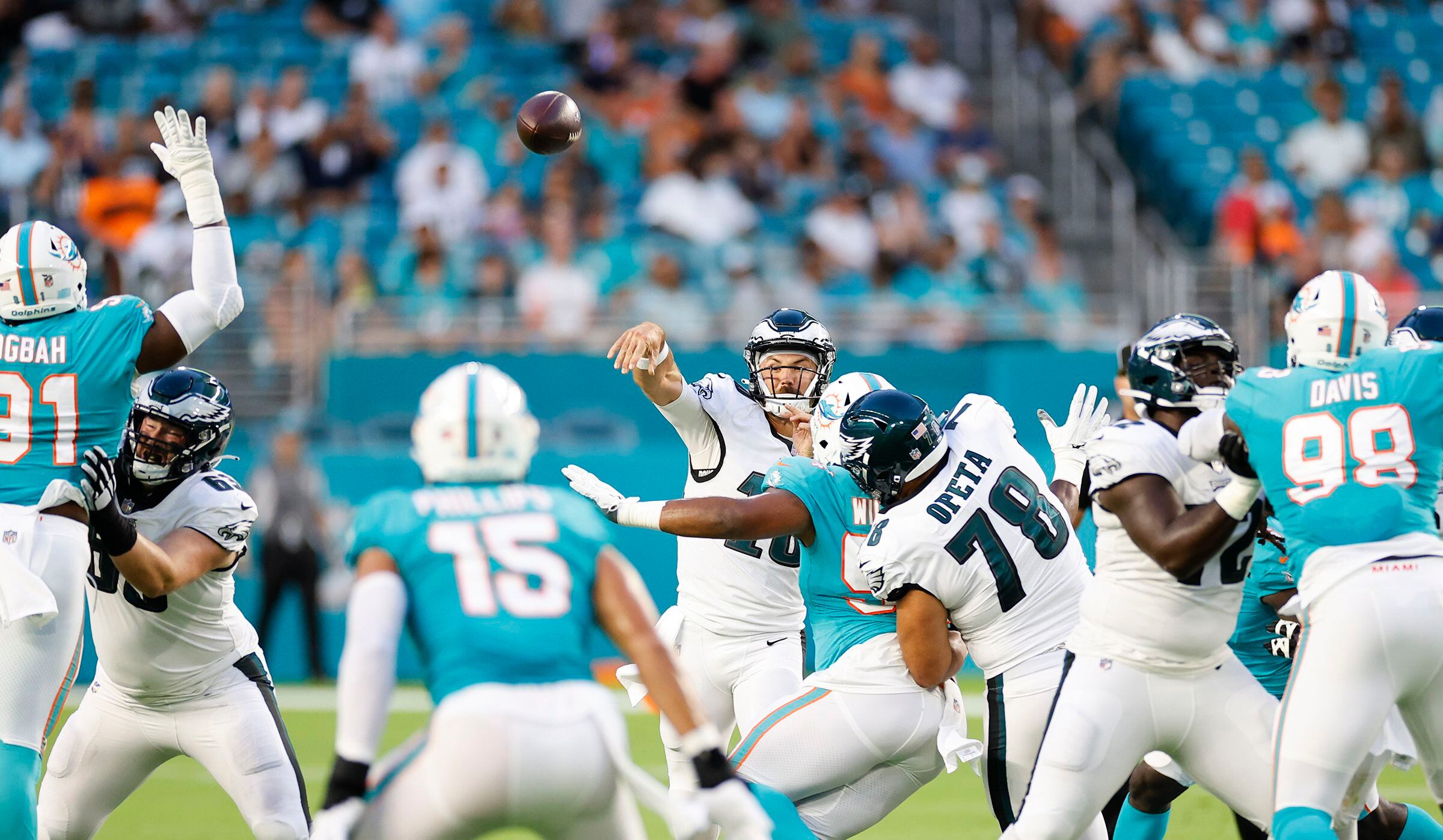 Miami Dolphins on X: Catch a re-airing of our game against the Eagles on  @BallySportsFL. • Sunday, August 28th - 1:00 pm • Monday, August 29th -  8:00 pm  / X