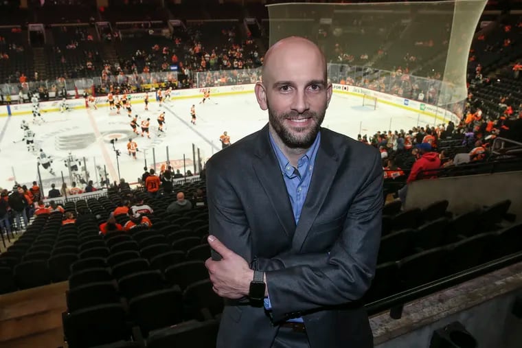 A 36-year-old accountant who has never played pro hockey stars in