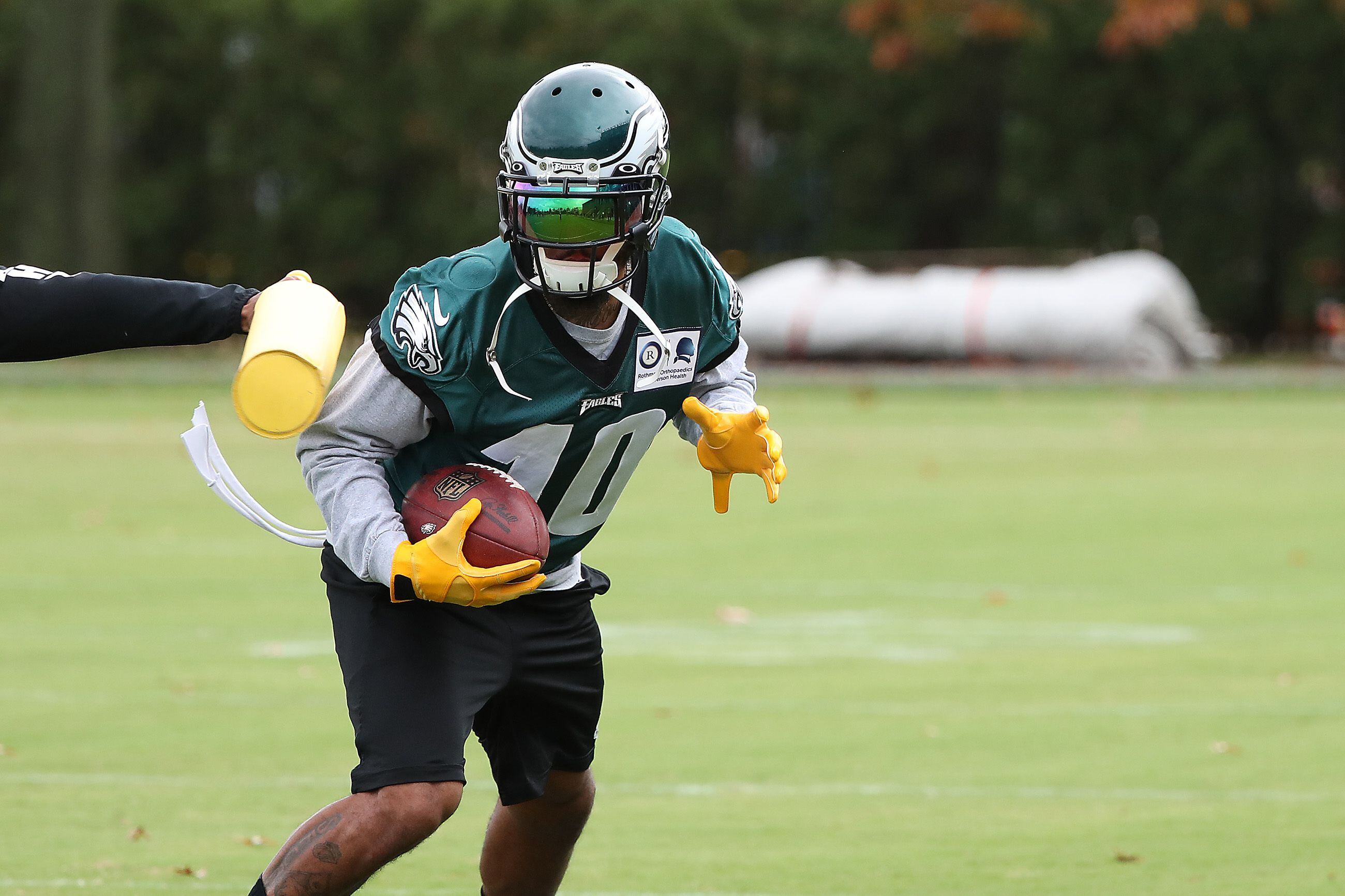 Eagles' DeSean Jackson said he's ready to return from injury, with caution