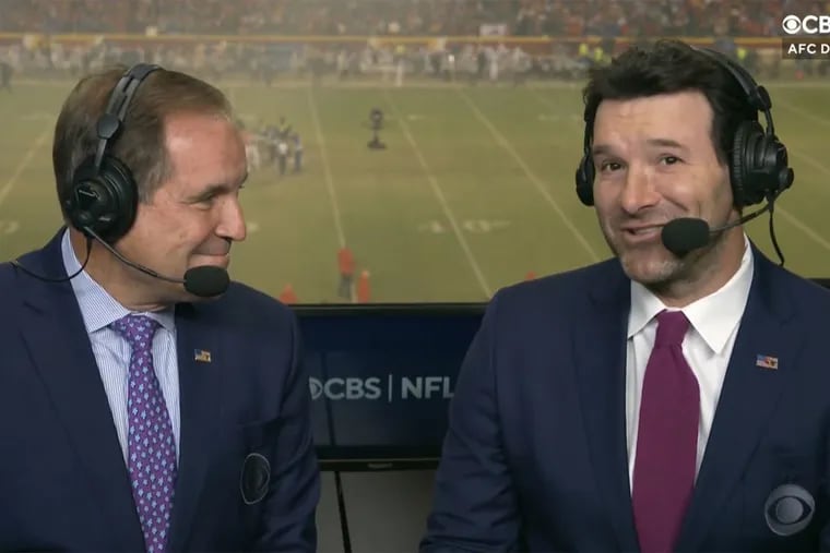 ChiefsBengals Which Tony Romo will be calling the game for CBS?