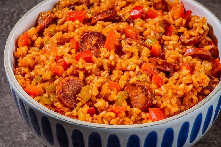 “Red rice is a beautiful, earthy one-pot rice dish that borrows from the traditions of my African ancestors," writes Emily Meggett in her new book, “Gullah Geechee Home Cooking: Recipes from the Matriarch of Edisto Island.”