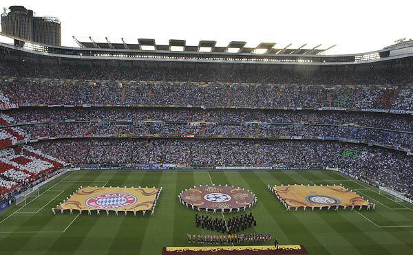 2010 UEFA Champions League Final Opening Ceremony, Santiago Bernabeu,  Madrid 