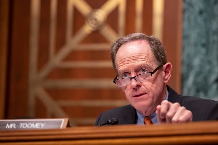 Pat Toomey backs Mehmet Oz, but won't say the same about Doug Mastriano