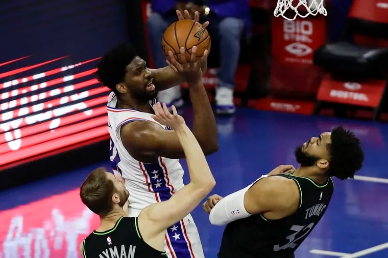 Joel Embiid deserves an Oscar for drawing a technical foul on flop (Video)