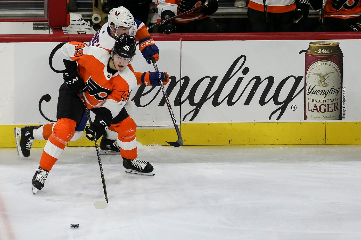 Joel Farabee Misha Vorobyev In Flyers Lineup Claude Giroux