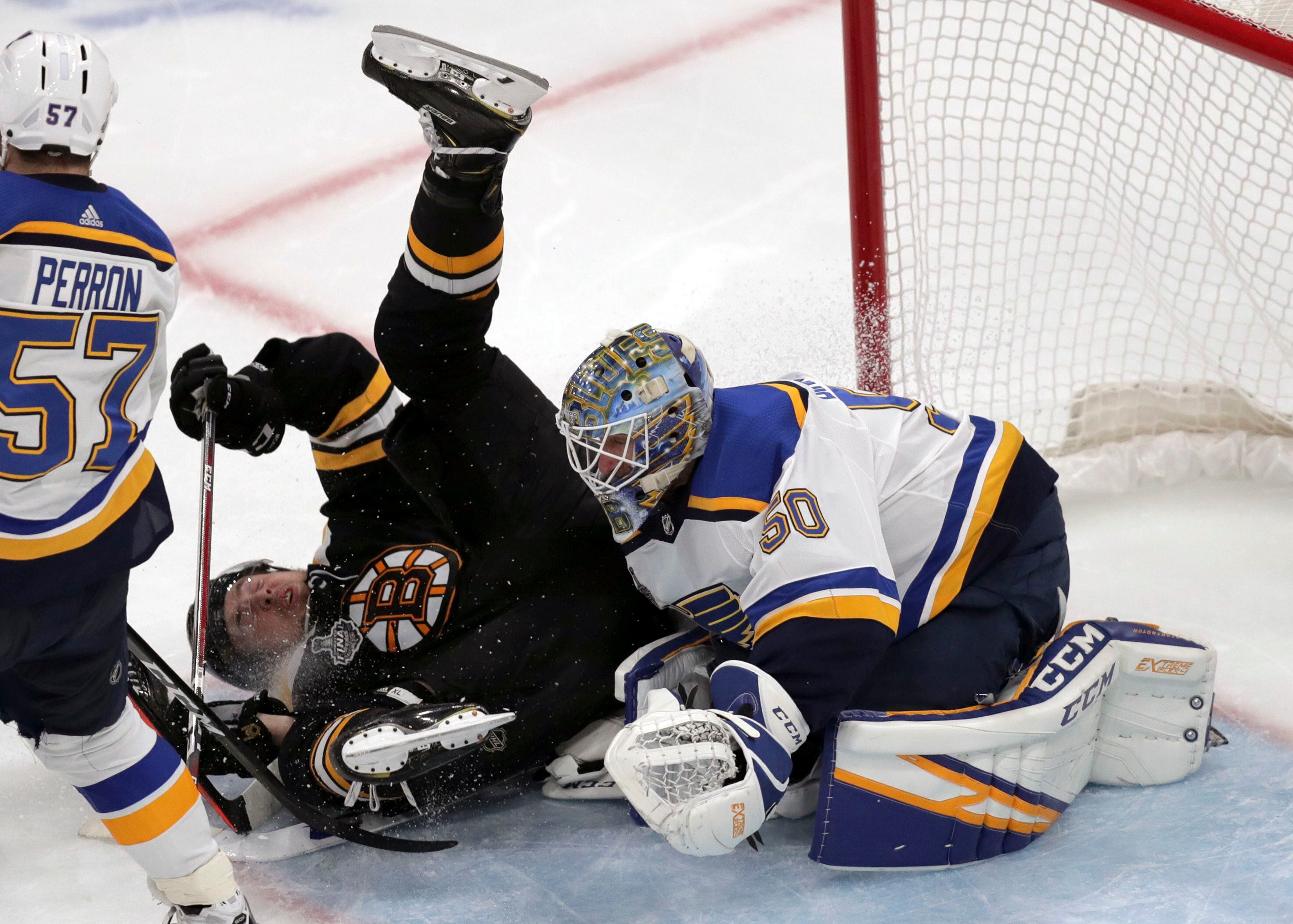St. Louis Blues beat Boston Bruins, 4-1, to win first Stanley Cup