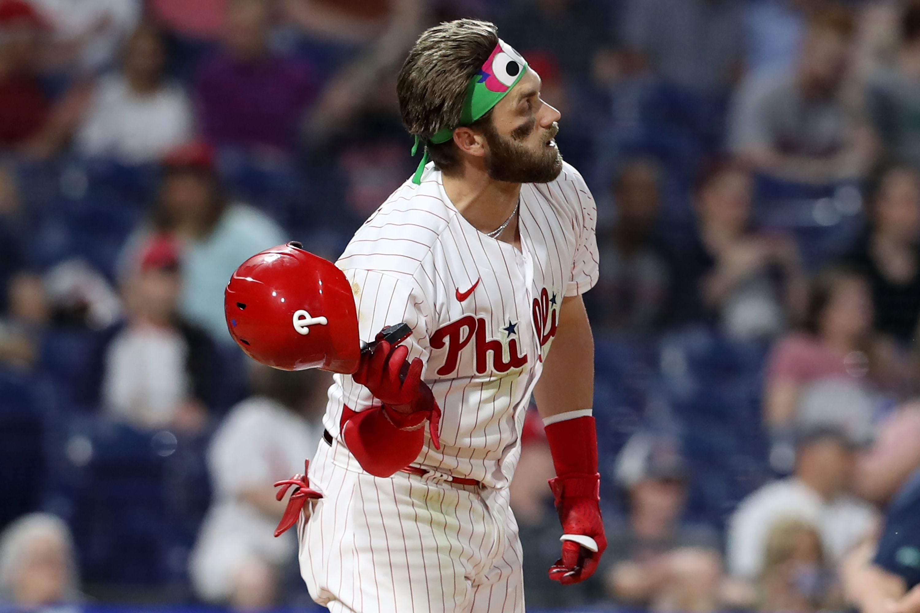MLB Denies Bryce Harper's Request for Time to put on Elbow Brace