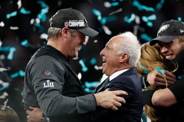 Philadelphia Eagles owner Jeffrey Lurie wants team to build around