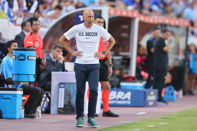 The Gregg Berhalter-managed U.S. men's soccer team crashed out of the Copa América on Monday.