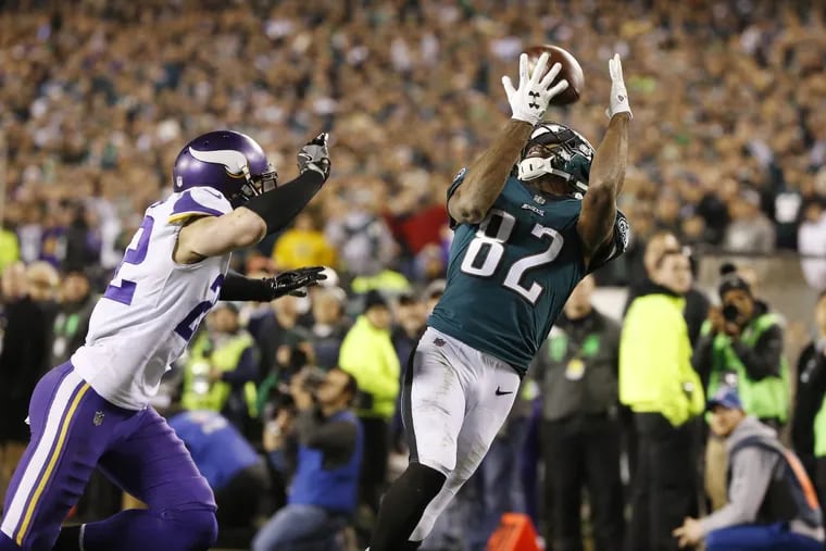Eagles 38, Vikings 7 - the Eagles' Super Bowl berth-clinching win