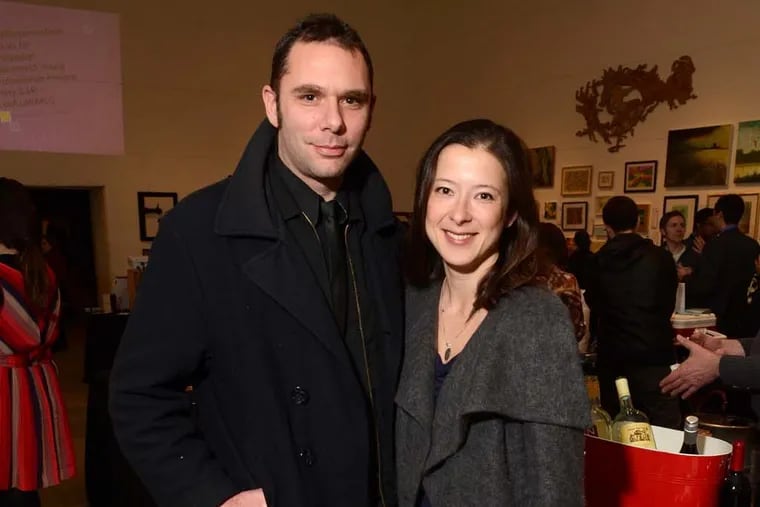 Michael and Liz Grimaldi at the INLIQUID VIP v.13 Preview Party in 2013.