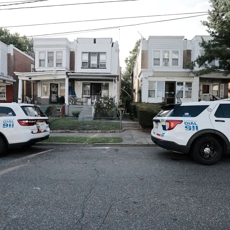 Philadelphia police investigate the fatal shooting of Abdul Vicks on Aug. 23.