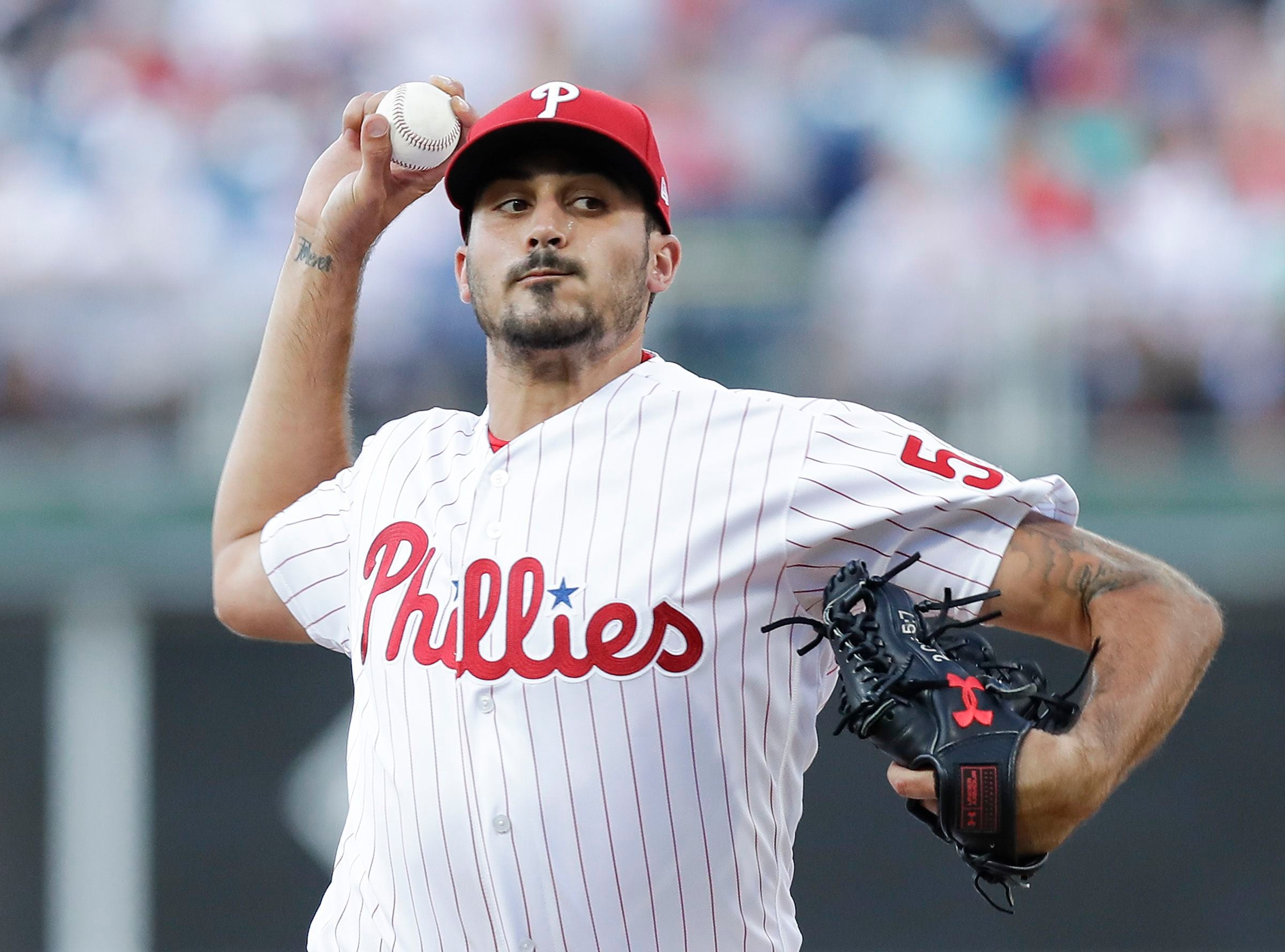 Phillies' Zach Eflin, reinvented as a reliever, is boosting a bullpen on  fumes - The Athletic