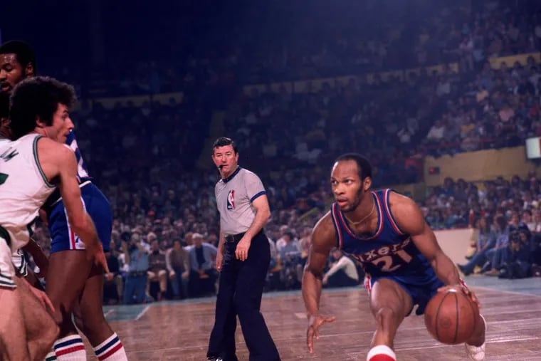 World B. Free always seemed to save his best for when the Sixers faced the Boston Celtics.
