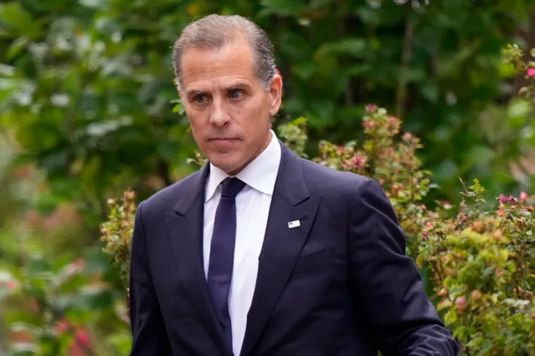 Hunter Biden departs from federal court in Wilmington, Del., on Tuesday, June 11, 2024.