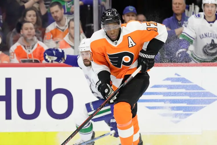 Wayne Simmonds is back with the Flyers organization after starring for the team from 2011-19.