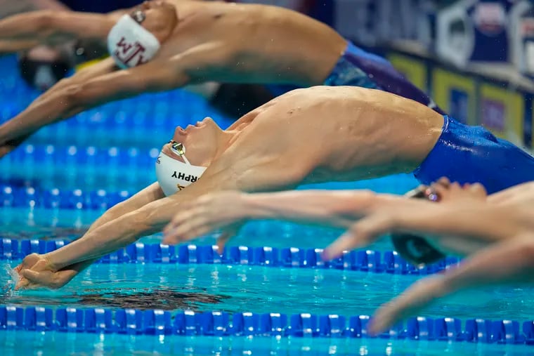Defending Olympic backstroke champion Ryan Murphy of the United States will go for another gold medal Monday in the men's 100-meter backstroke final in the Tokyo Olympics.