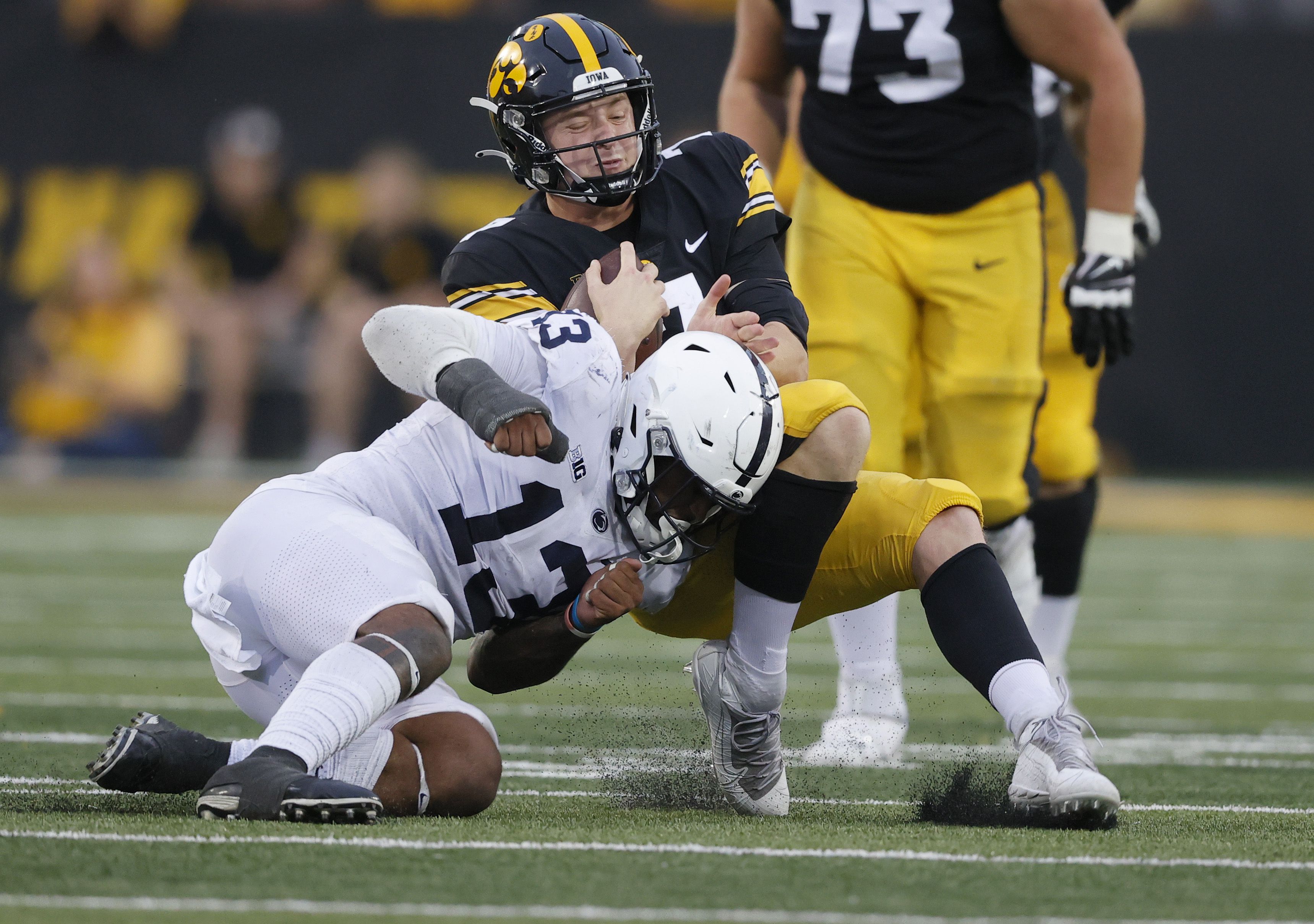 Penn State Nittany Lions - Ellis Brooks is this week's Utz Snacks Defensive  Player of the Week! Ellis recorded six total tackles and 2.5 sacks!