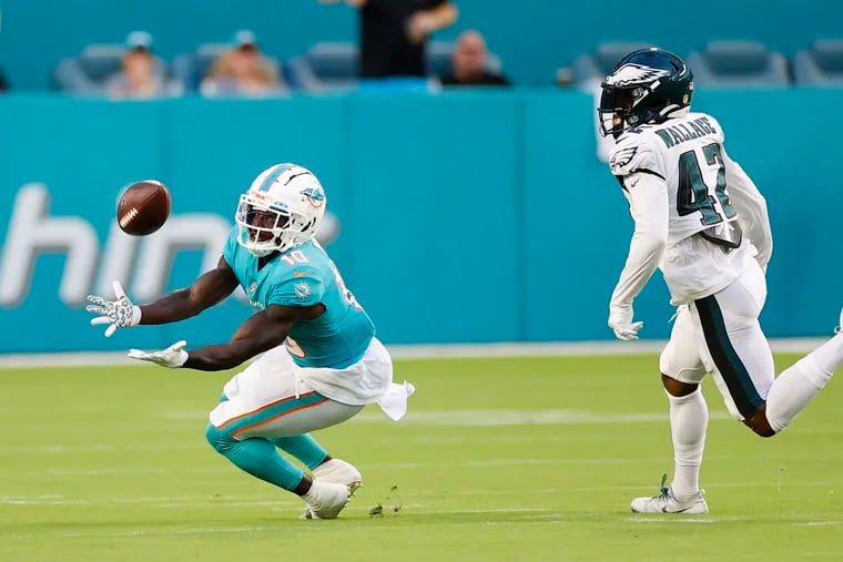 Photos from the Eagles preseason game loss to the Dolphins