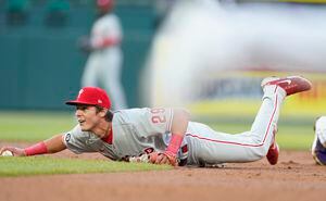 Is Nick Maton the answer in center field? Phillies are readying rookie  infielder to play their problem position - The Athletic