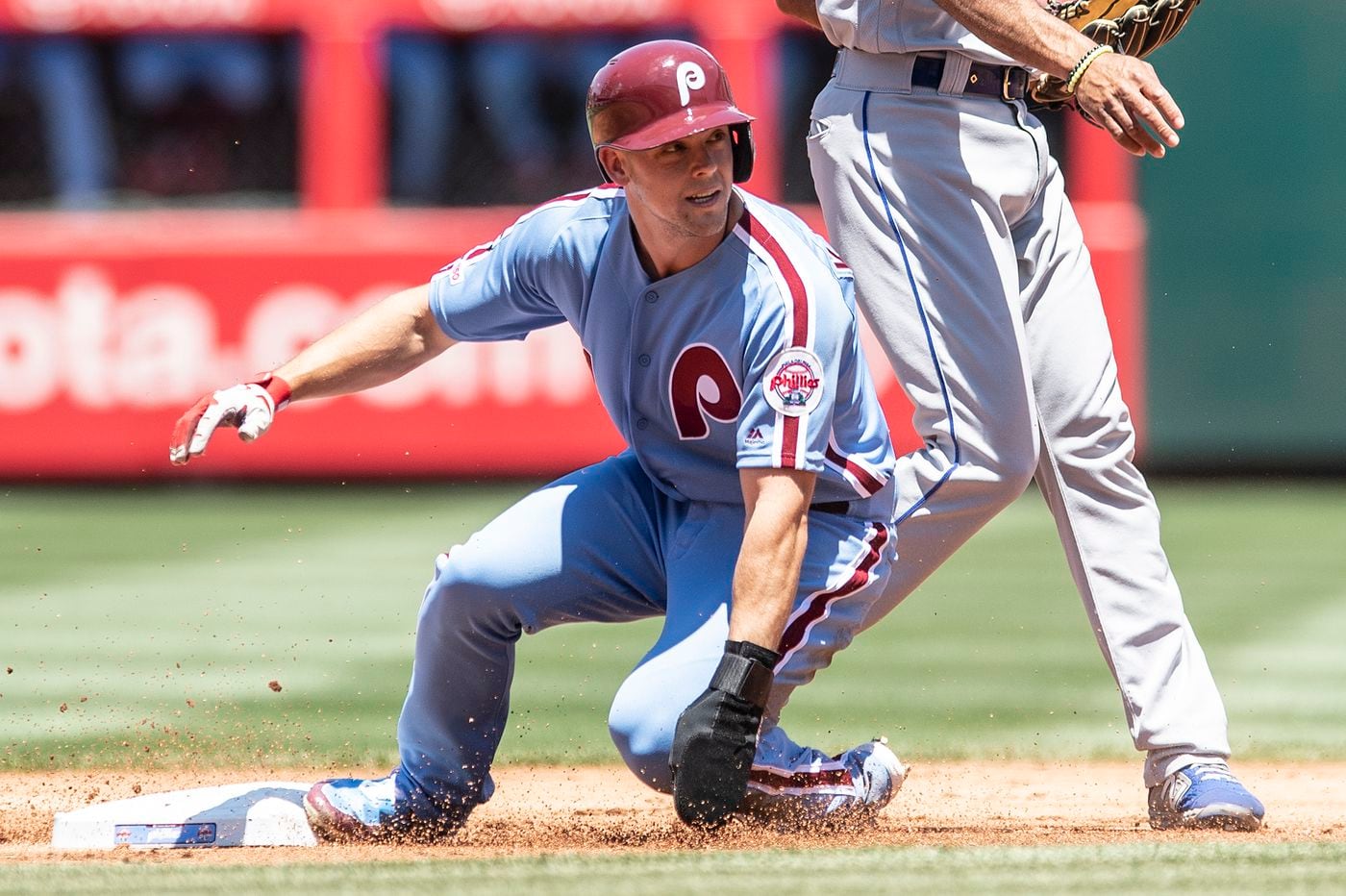 Scott Kingery is filling the Phillies’ leadoffhitting void, but middle