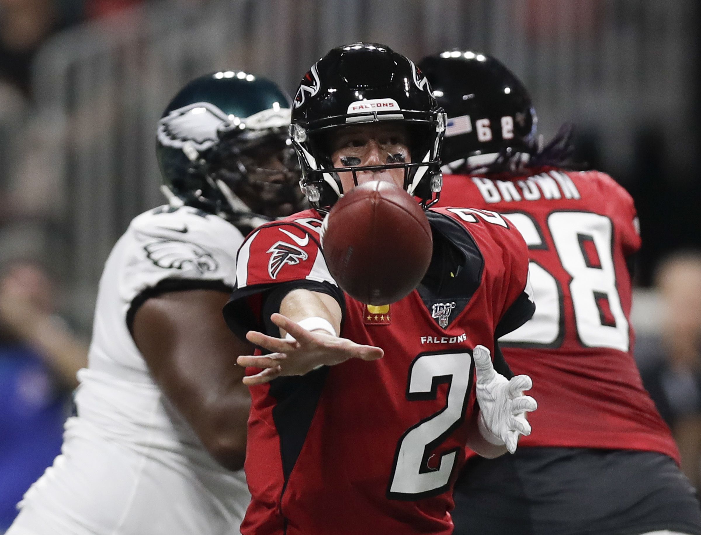 Matt Ryan and the Atlanta Falcons are BACK HOME on Thursday night