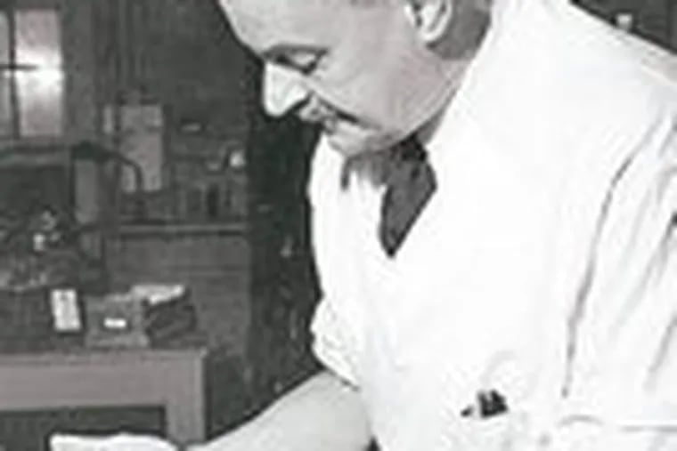 In an archival photo , above, Jackson Laboratory founder Clarence Cook Little holds a mouse bred for cancer study. Top, some of the strains of mice the lab creates today. It sells about 3,000 strains, many with traits that mimic human ailments such as diabetes and Alzheimer&#0039;s disease. Others have the tendency to develop problems such as obesity or cancer under the &quot;right&quot; environmental conditions.