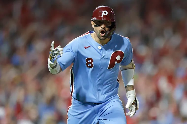 Nick Castellanos helped propel the Phillies to the NLCS, and to the betting favorite to win the World Series.