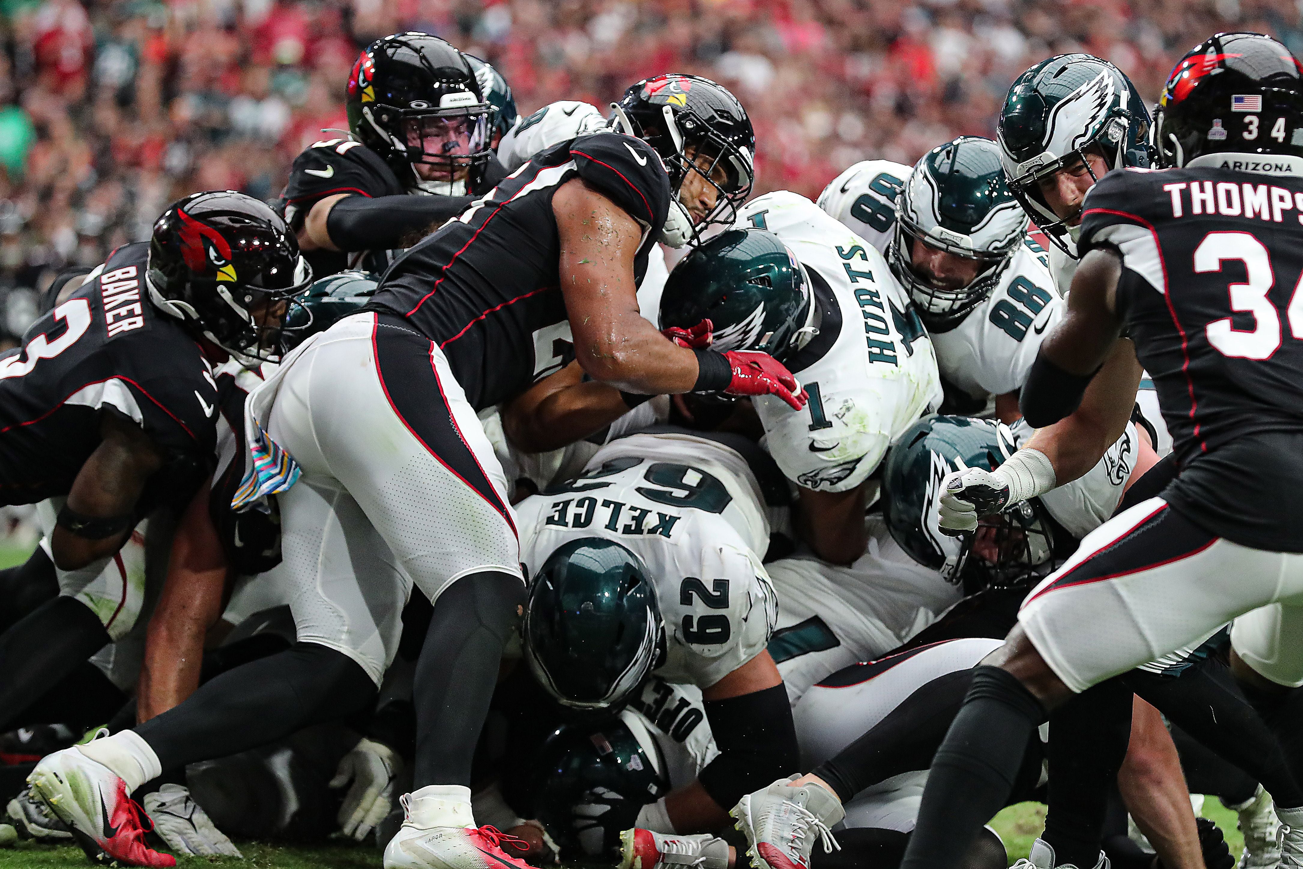 What was going through Eagles' Cameron Dicker's mind before hitting the  game-winning field goal? 