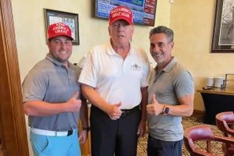 Donald Trump posed for picture with former Philly mob boss Joey Merlino