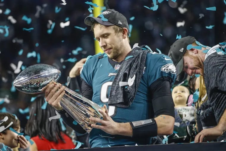 What happened the last time the Eagles were in the Super Bowl? How they won  in 2018 appearance.